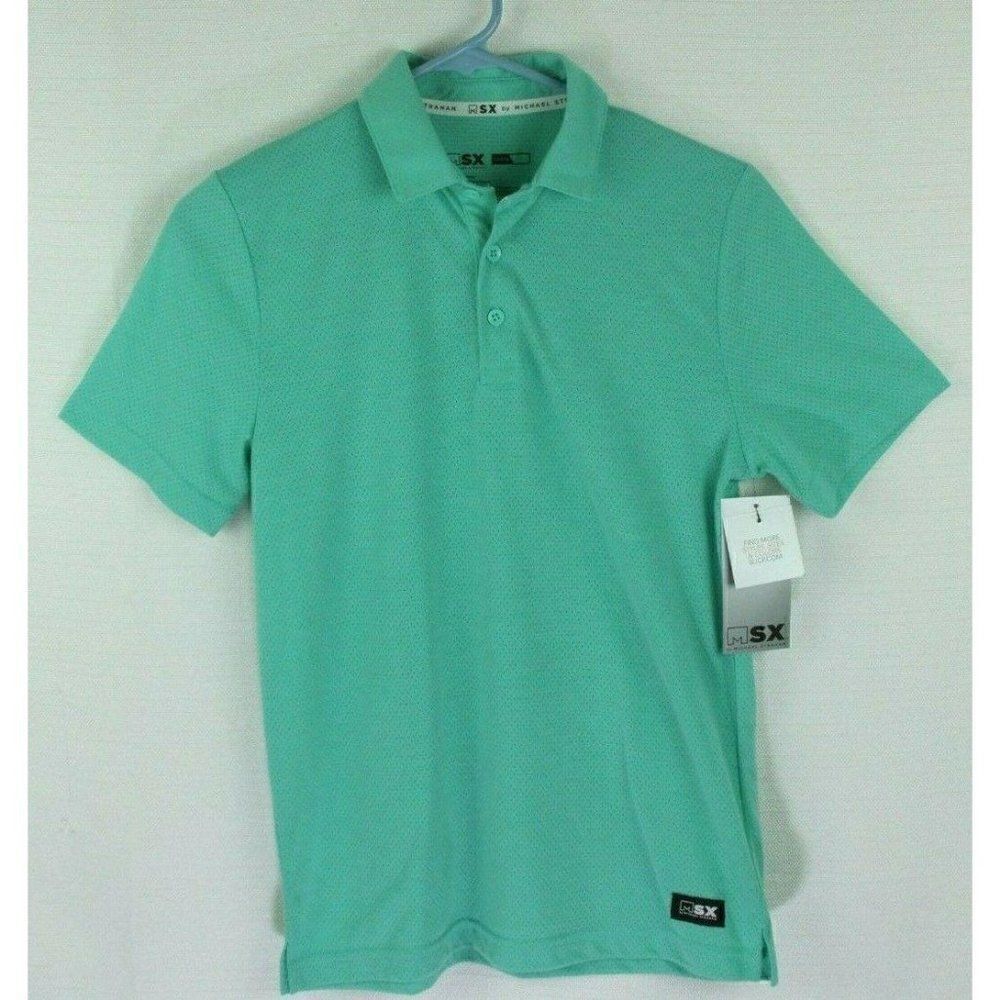 Michael Strahan Boys Polo Shirt MSX Large 14-16
